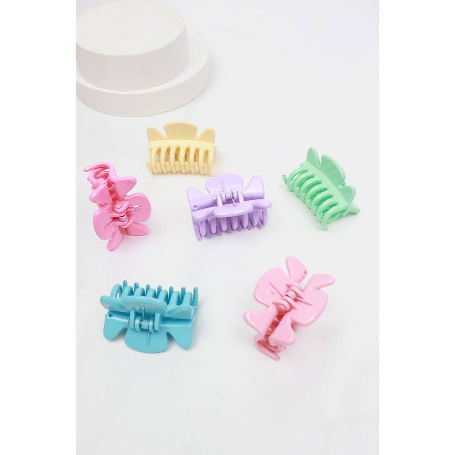 3 Piece Mini Hair Claw Set