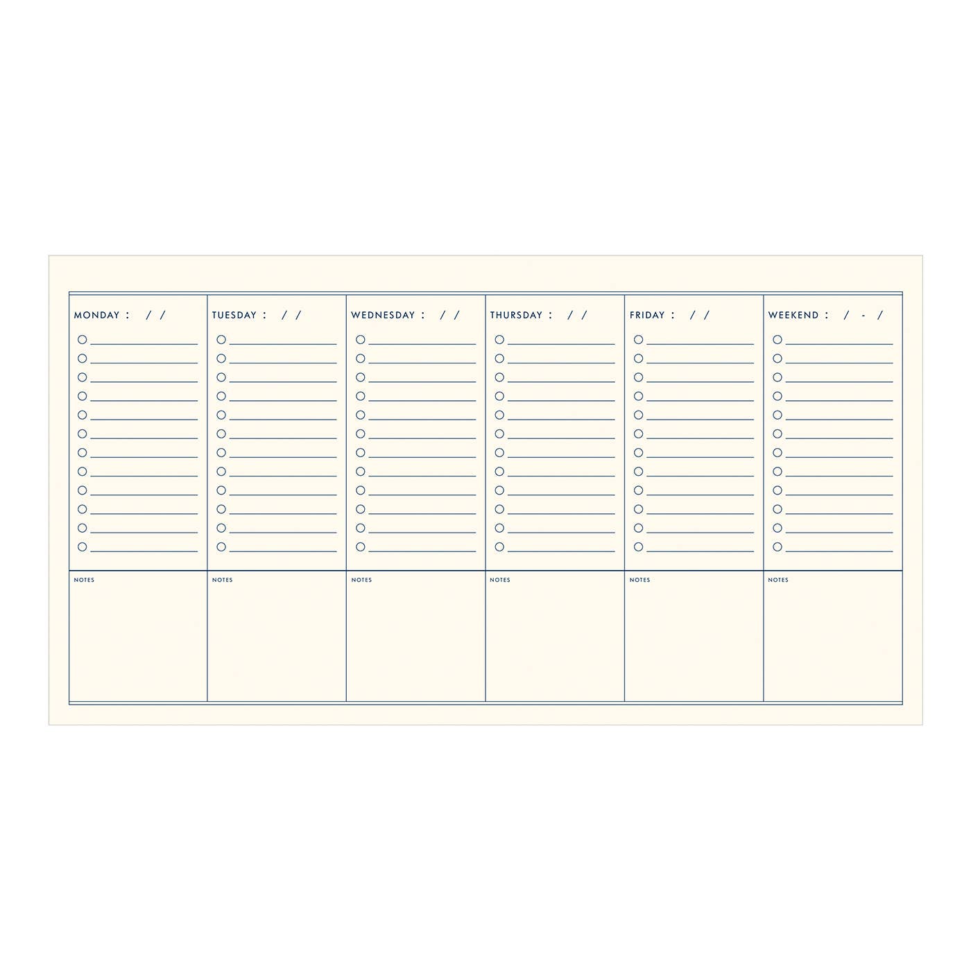 365 Weekly Planner