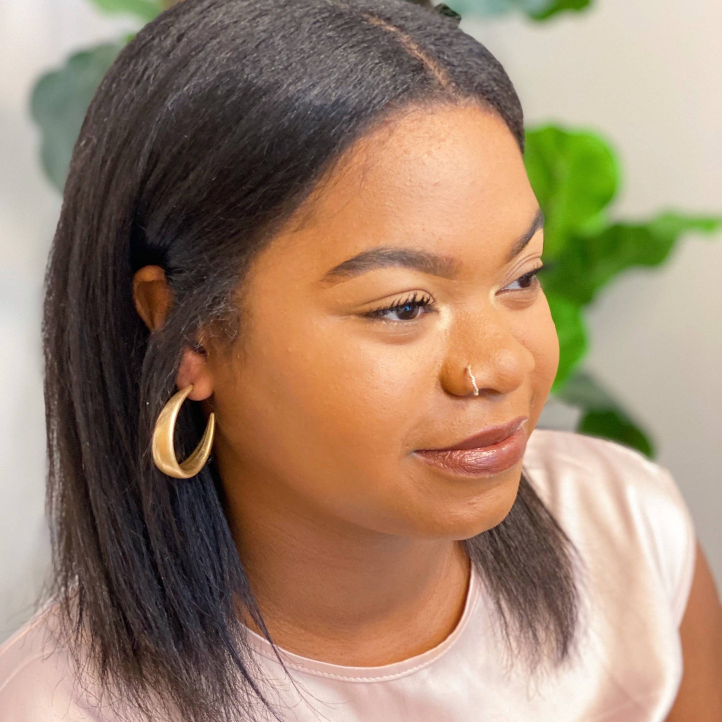 So Perfect Daily Hoop Earrings: Gold