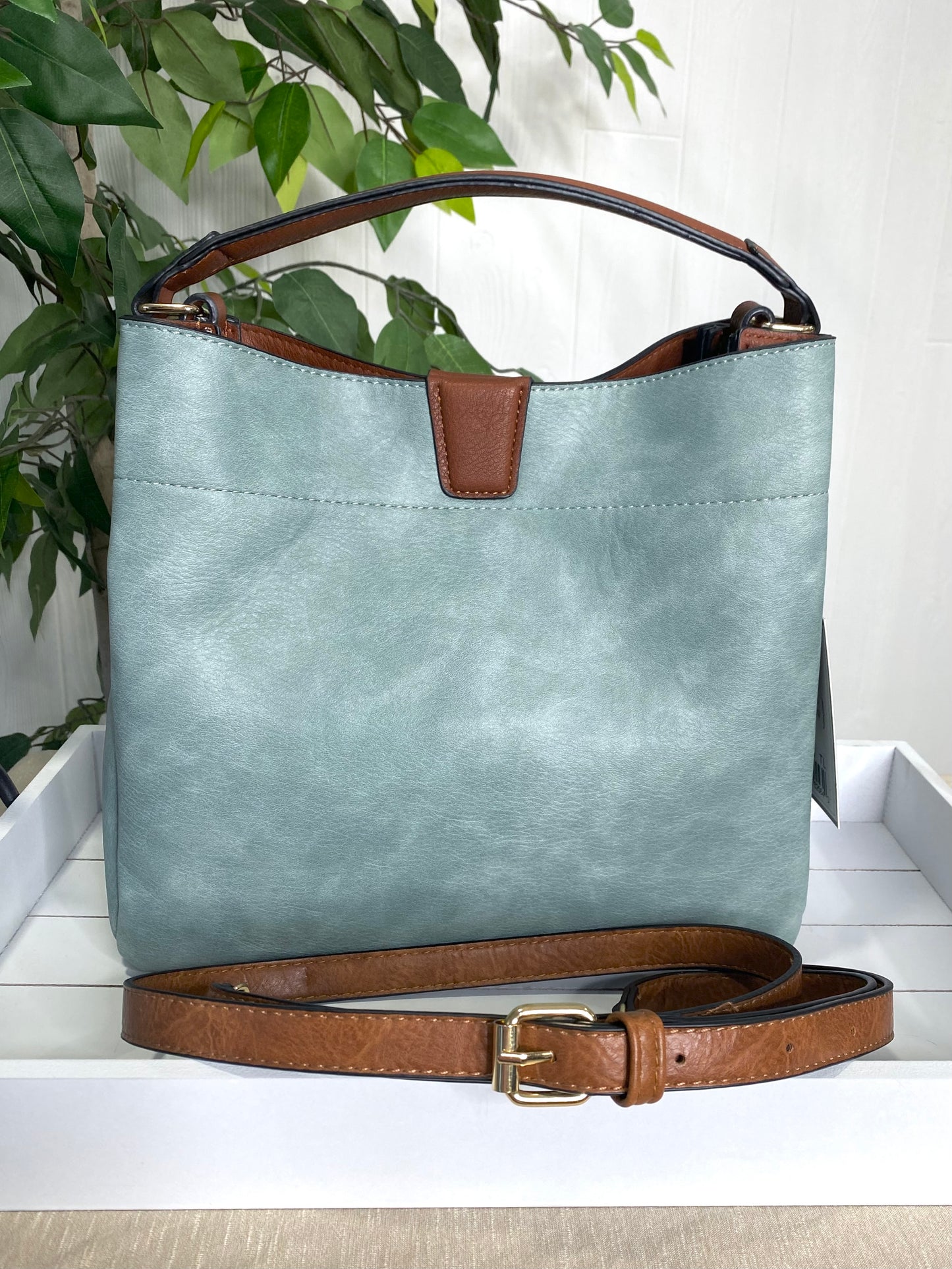 Tati Hobo Satchel - Teal