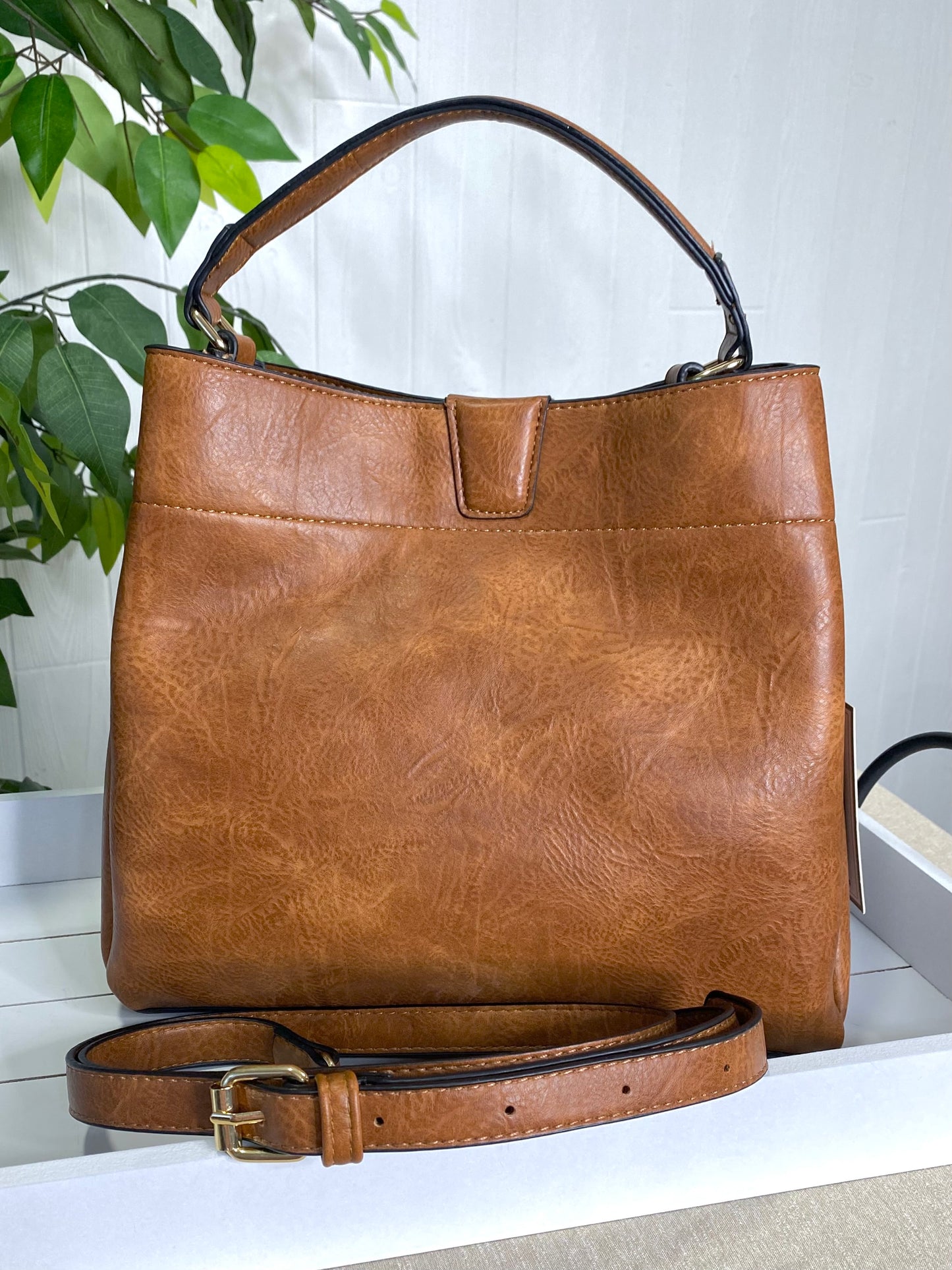 Tati Hobo Satchel - Brown