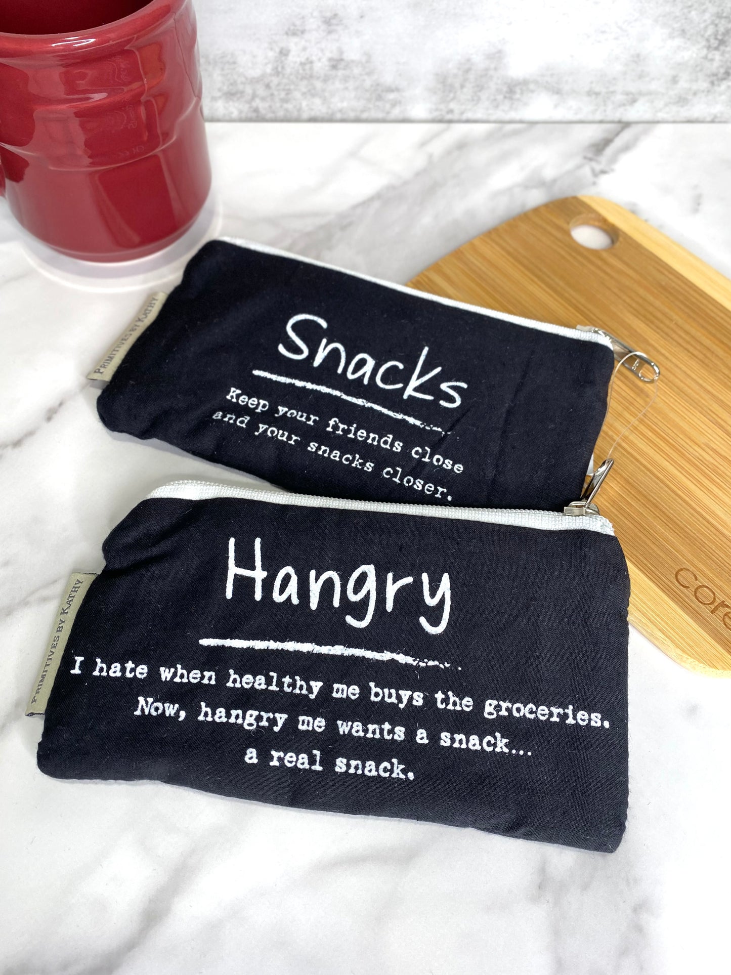 Hangry & Snacks Everything Pouch Set