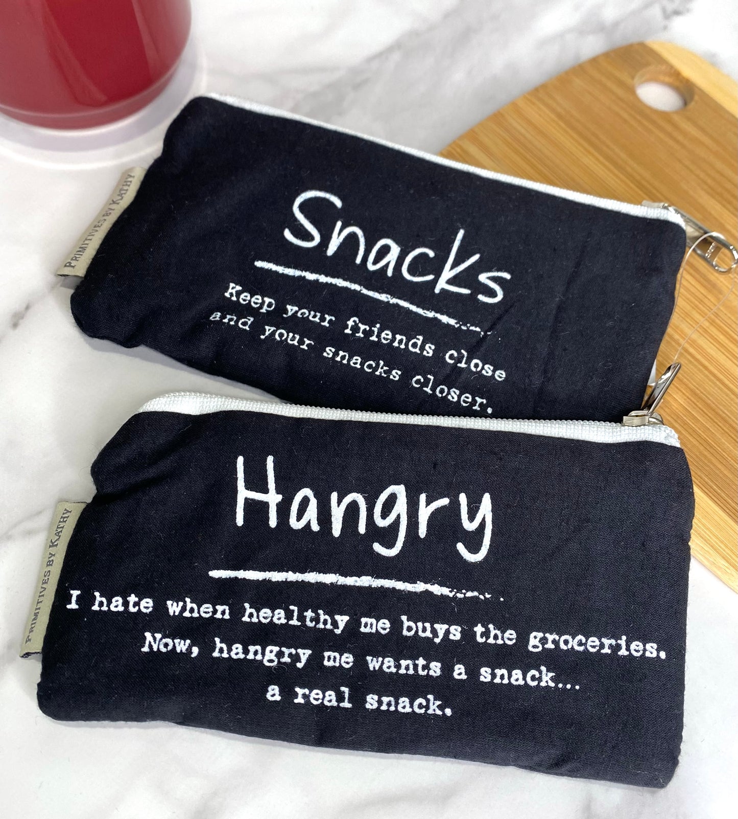 Hangry & Snacks Everything Pouch Set