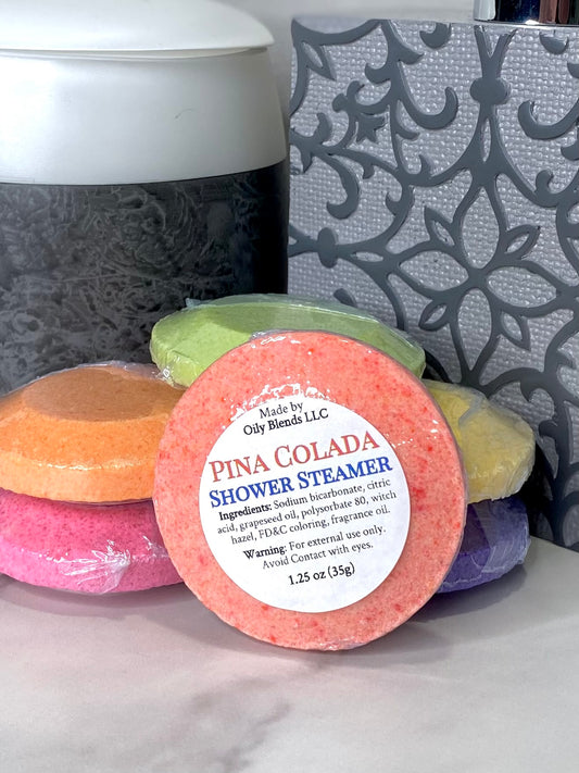 Summer Shower Steamers: Pina Colada