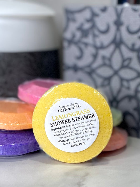 Essential Oil Shower Steamers - Lemongrass