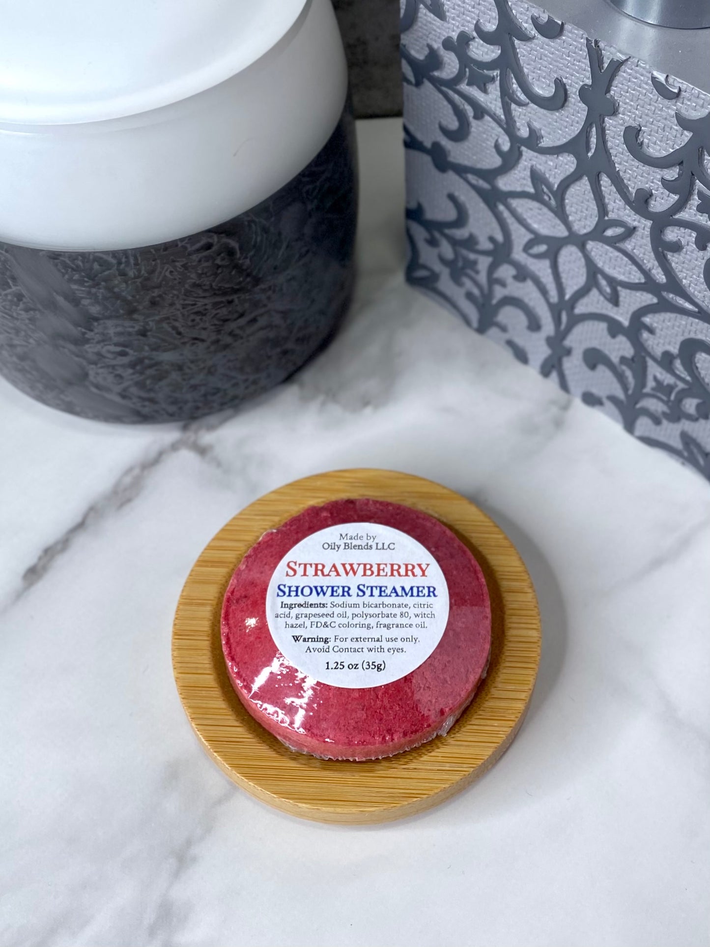 Summer Shower Steamers: Strawberry