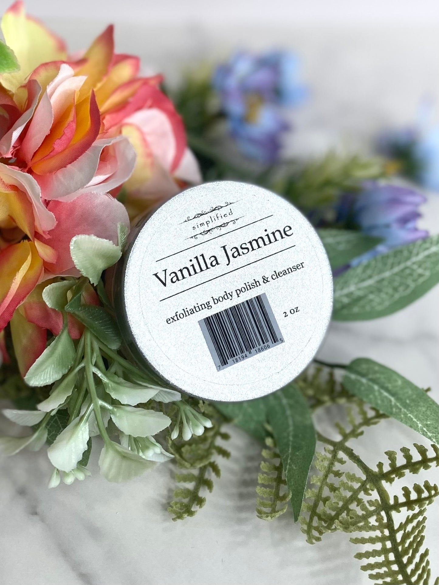 2oz Body Polish: Vanilla Jasmine