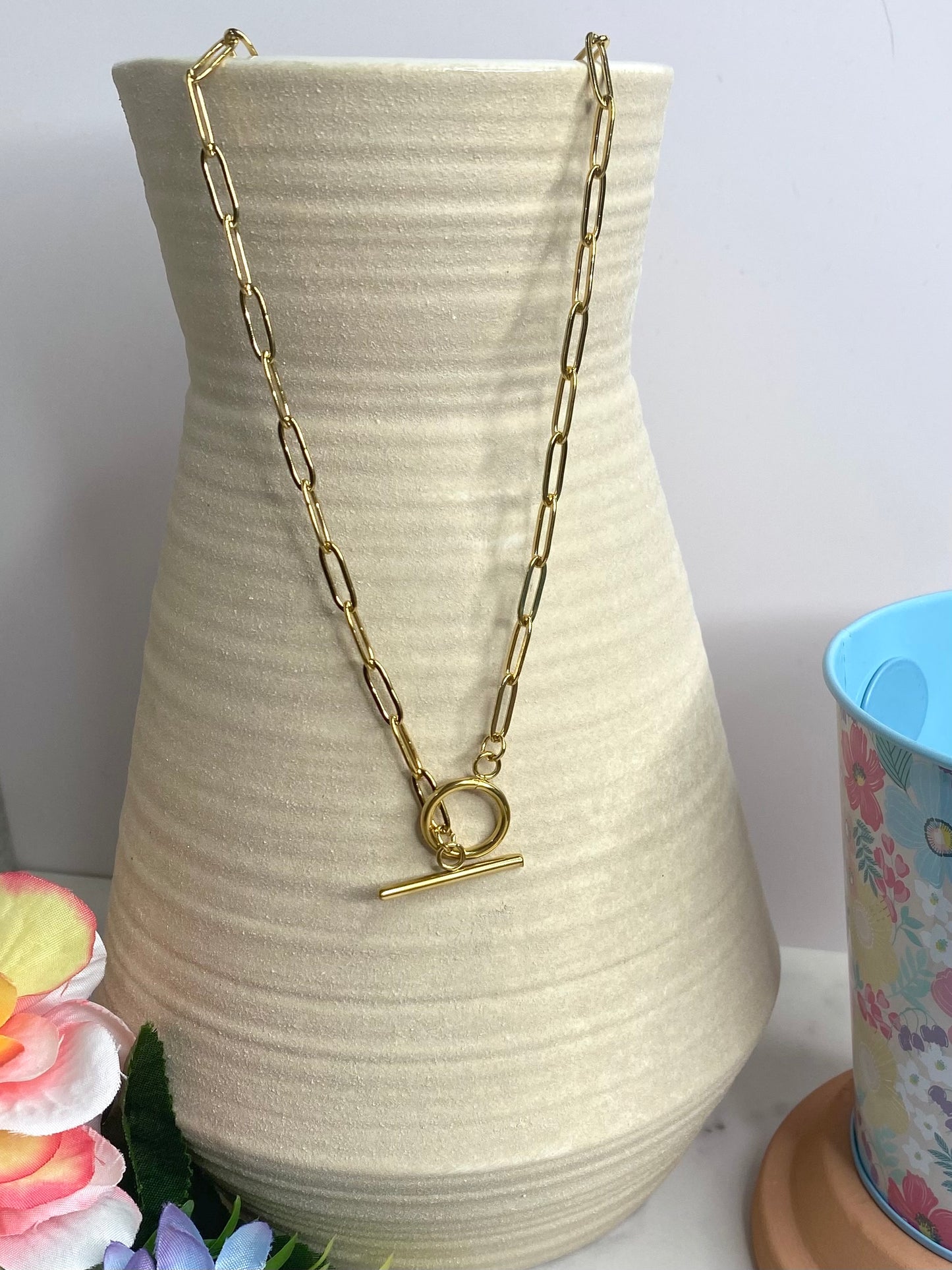 Luxe Gold Paper Clip Chain