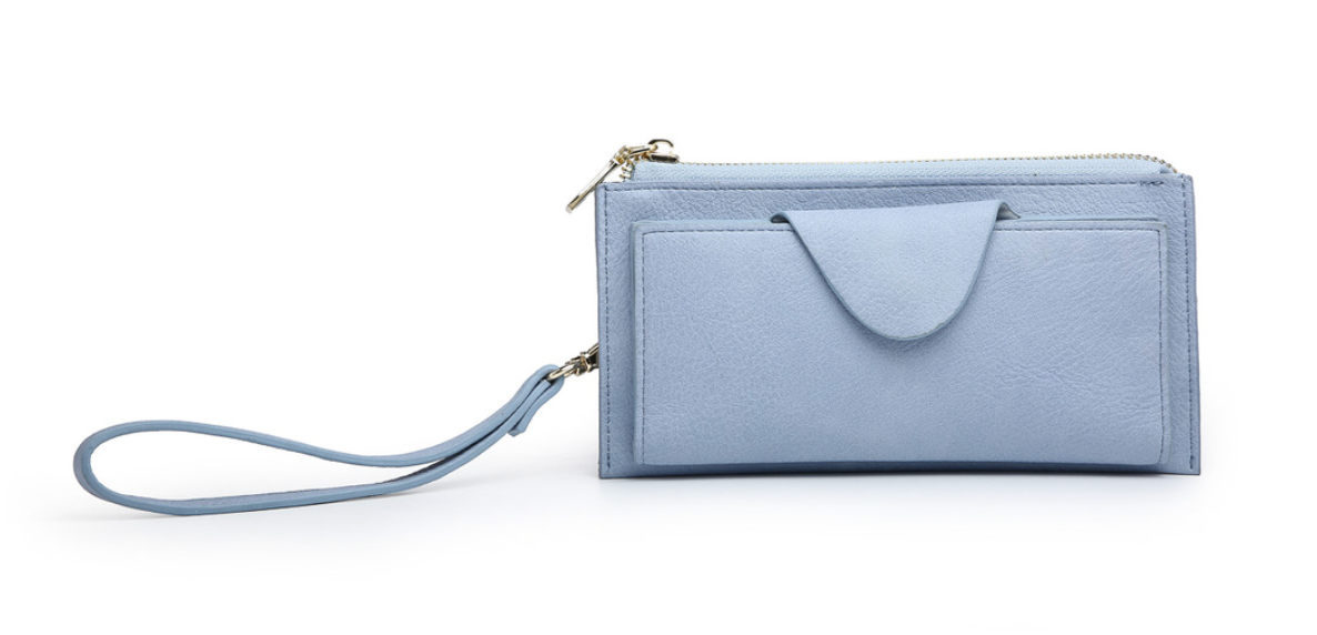 Kyla Wallet/Wristlet in Periwinkle