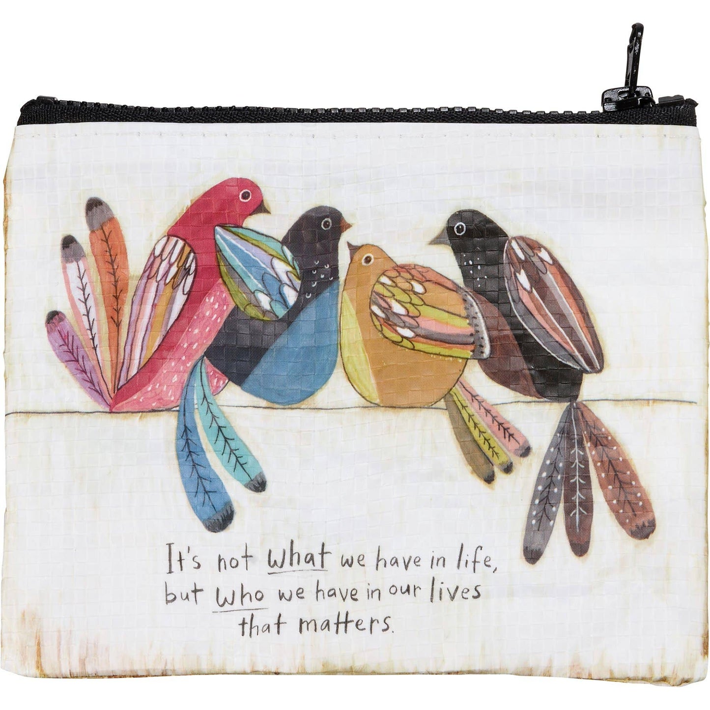 Who We Have In Our Lives Zipper Wallet