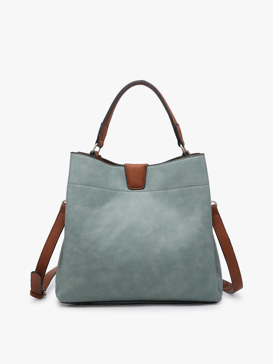 Tati Hobo Satchel - Teal