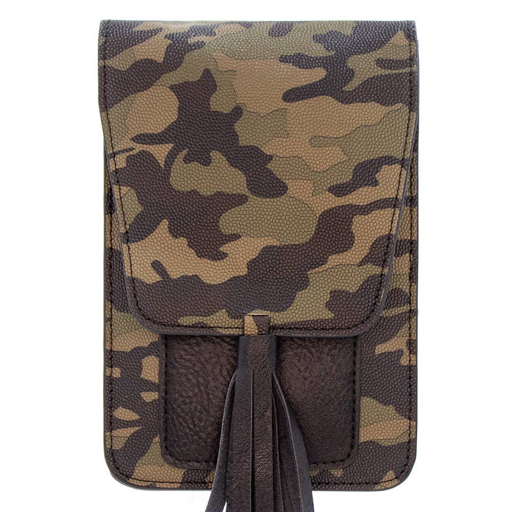 Harper Crossbody in Camo