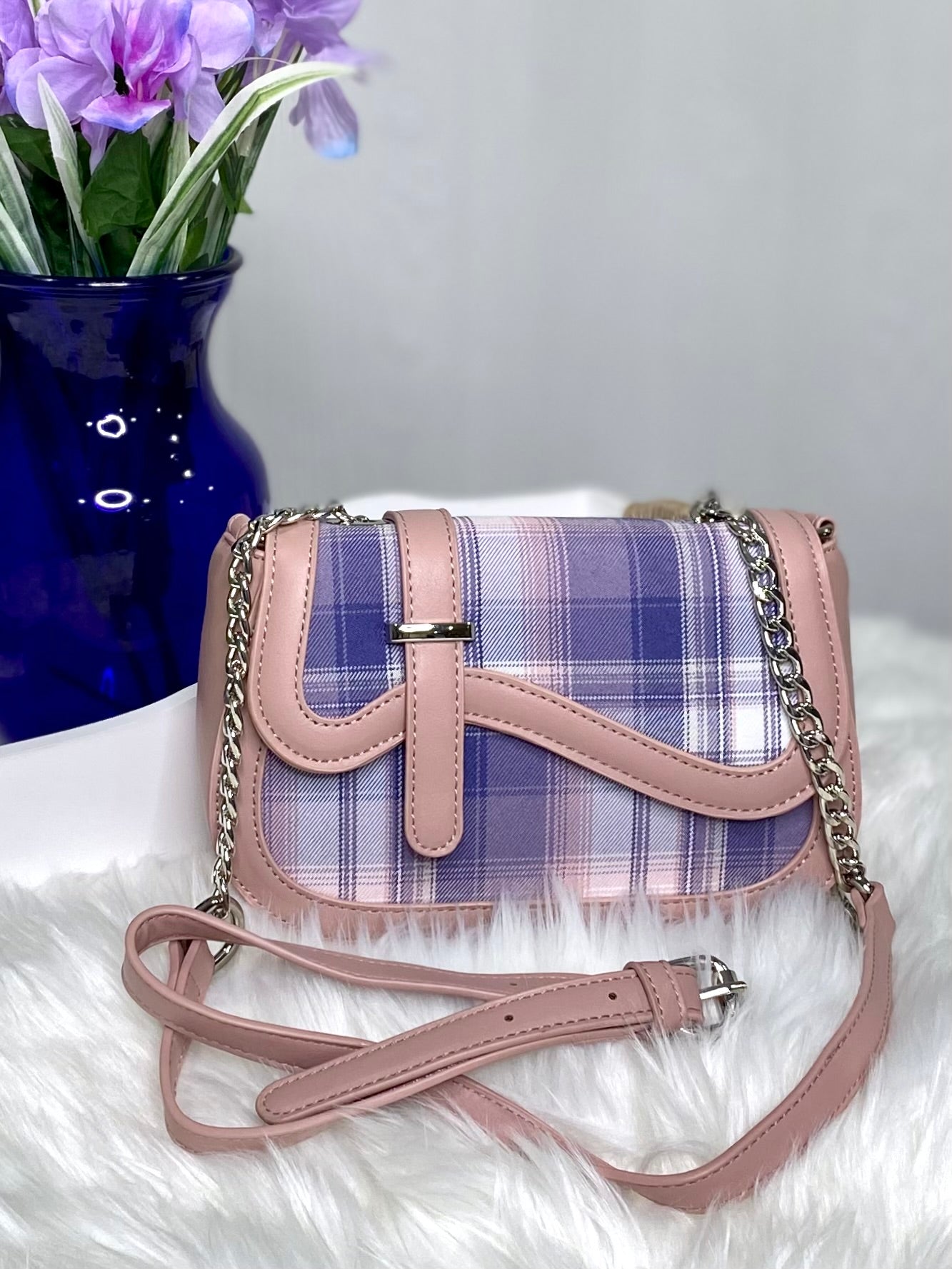 Laurel Crossbody in Pink