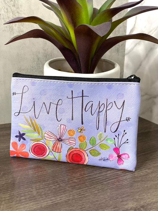 Live Happy Coin Purse