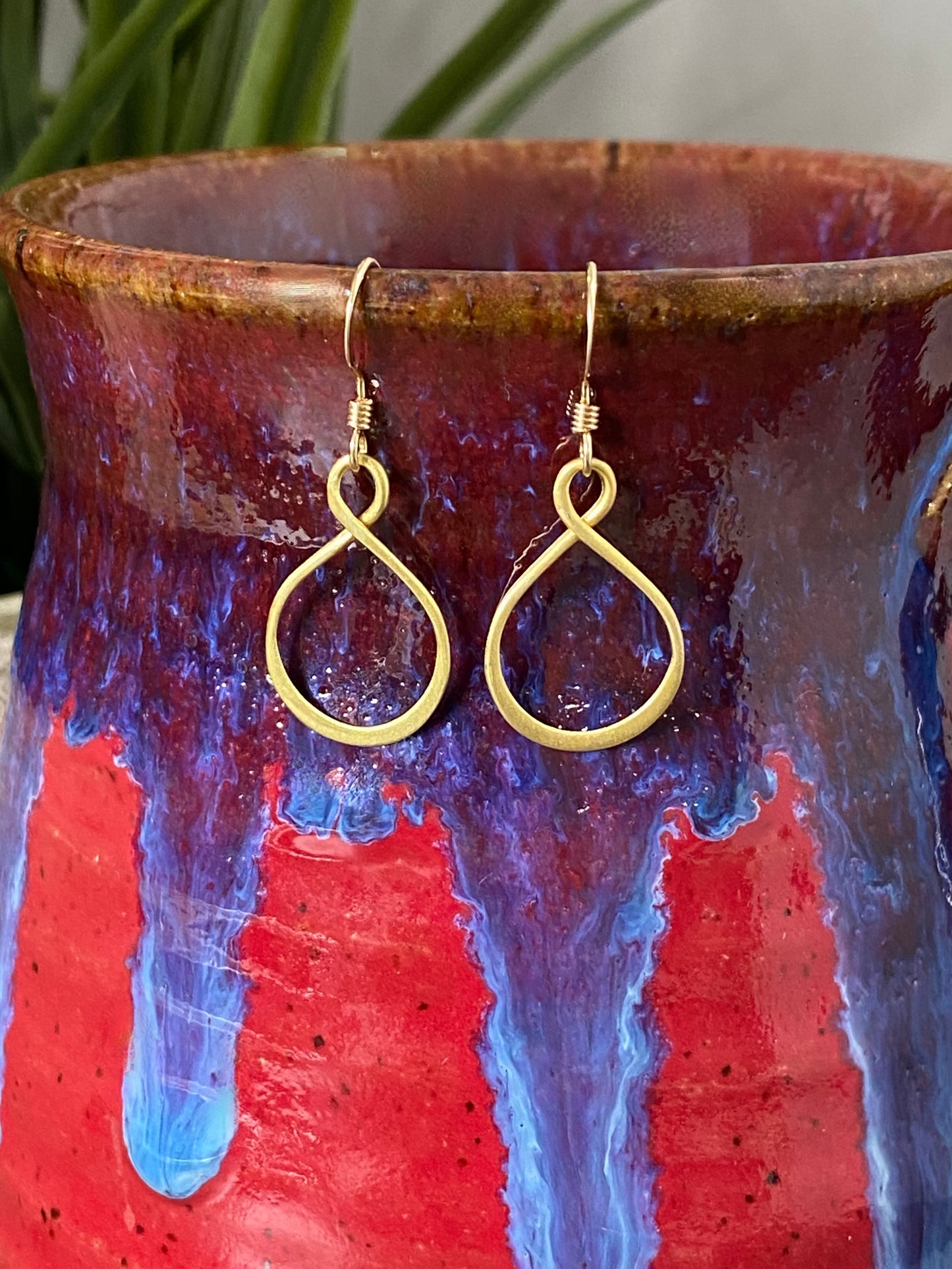 Eternity Earrings in Gold