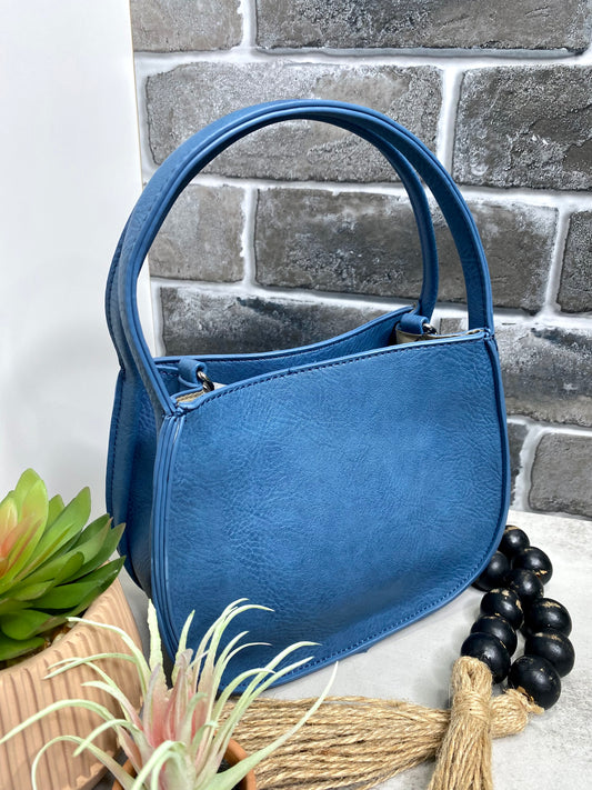 Tasha Satchel in Blue