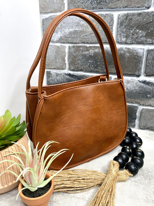 Tasha Satchel in Camel