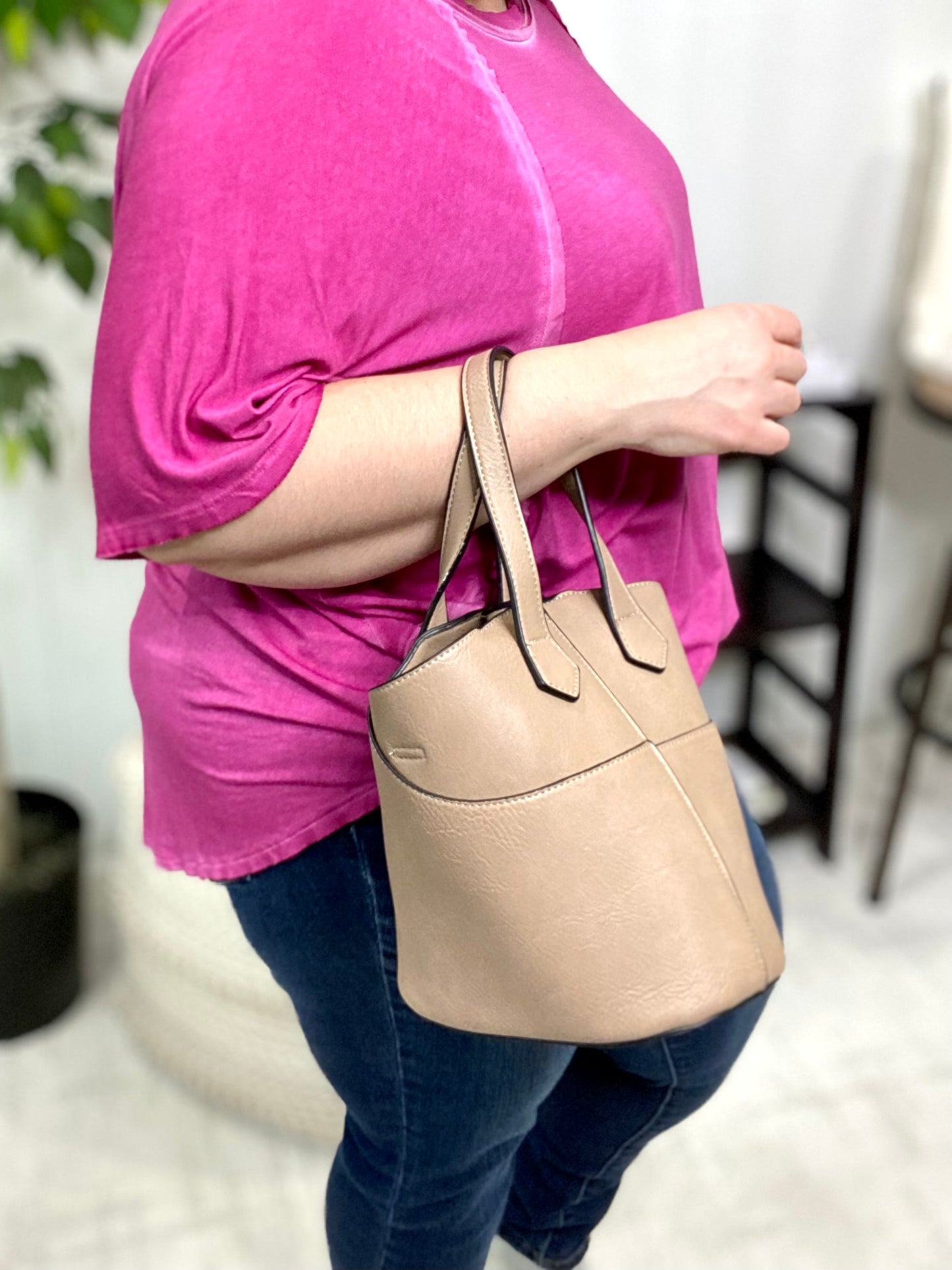 Berni Satchel - Taupe