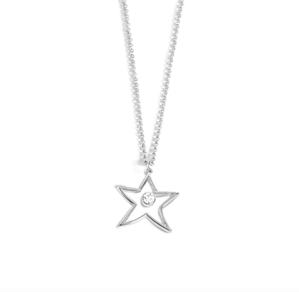 Silver Star Necklace