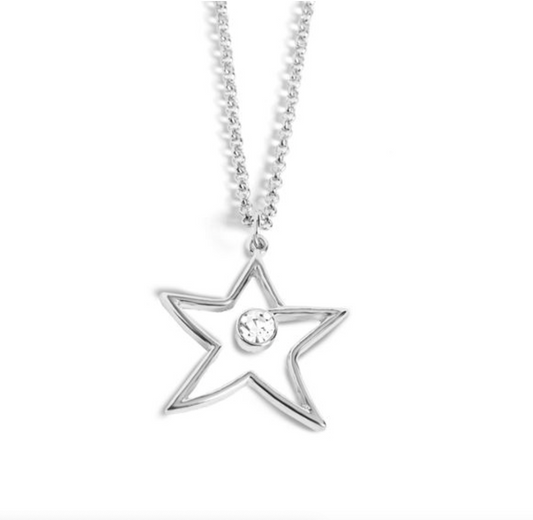 Silver Star Necklace