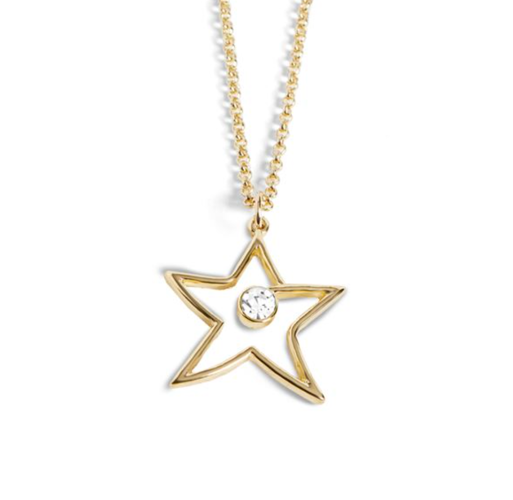 Gold Star Necklace