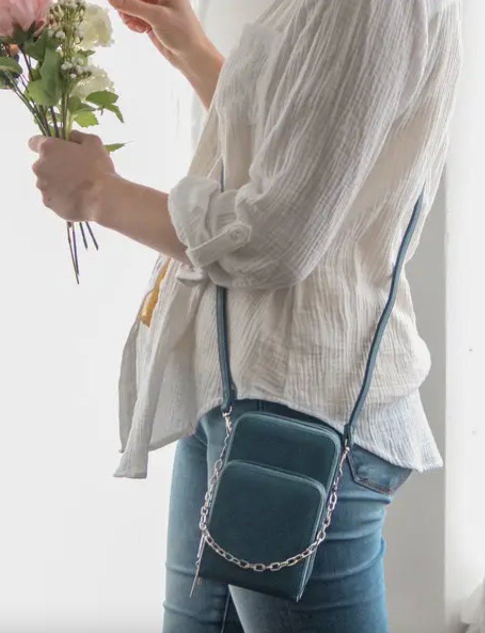 Rita Crossbody in Blue