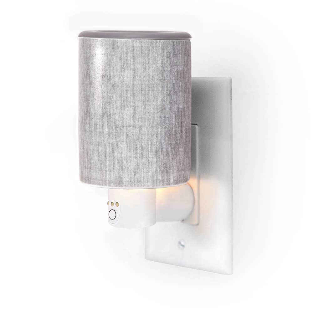 Timer Outlet Warmer - Grey Linen