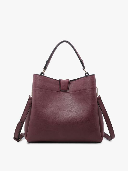 Tati Hobo Satchel - Maroon